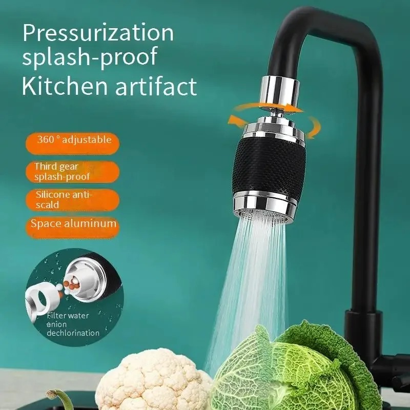 Silicone Tap Washer - Uniwersalny przedłużacz do kranu kuchennego z
