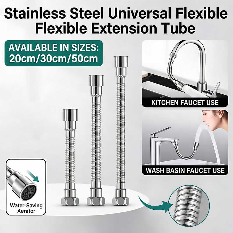 360 °   Elastyczna przedłużka  – Flexible Hose Braided recenzja i cena